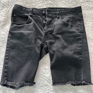 Nasty Pig black jeans shorts in size 30